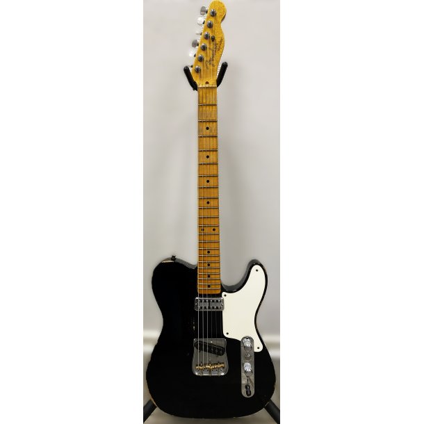 (BRUGT) Fender Custom Shop Telecaster Caballo Tono limited Edition Relic - Black 2015